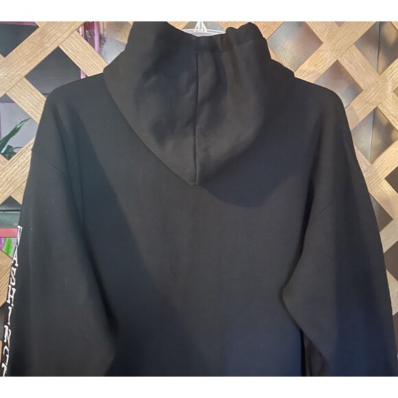 DC ONE WASHINGTON DC Pull-Over Style Black Hoodie Sweatshirt Size XL - Picture 8 of 10